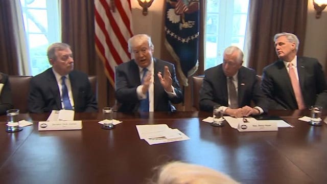 Pres. Trump suggests 2-phase immigration deal for 'Dreamers'