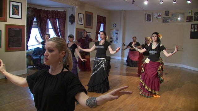 "It's a sisterhood:" American tribal belly dancing helps women regain confidence and strength
