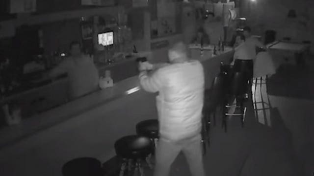 Recognize him? Clear, frightening surveillance video shows robbery, shots fired inside bar