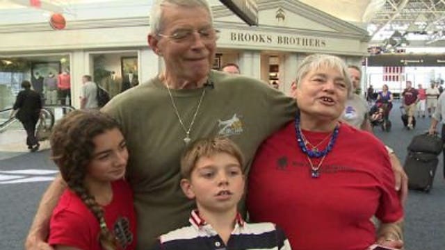 Family welcomes home 71-year-old Bill Ray from Afghanistan