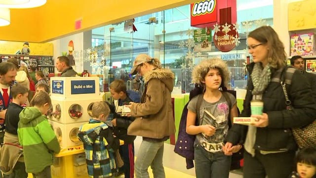 "It gets a little crazy:" Throngs of shoppers take on busy stores to snag Black Friday deals