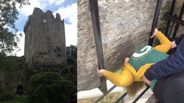 Kissing of Blarney Stone resumes as Ireland eases lockdown