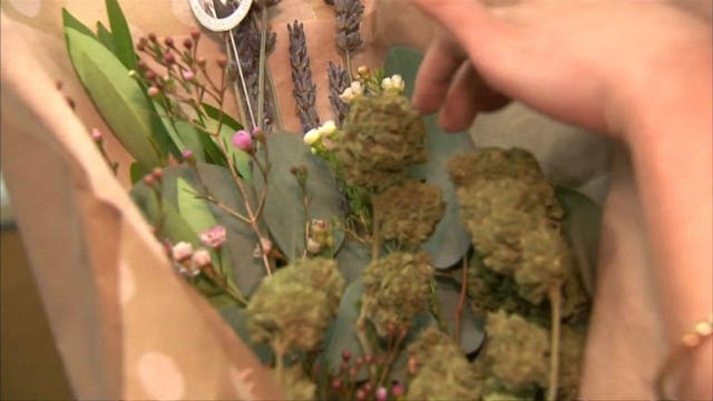 "You can't smoke roses:" 'Pot bouquets' a hot commodity on Valentine's Day in Los Angeles