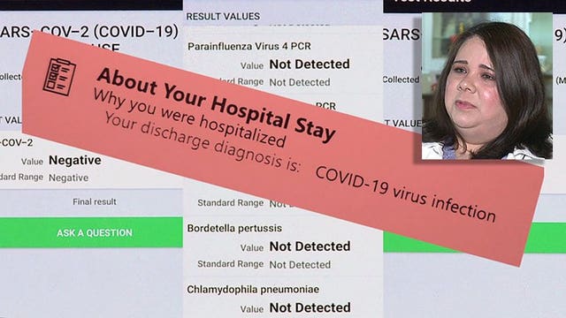 'I'm not a COVID patient:' Wisconsin woman claims virus diagnosis was fake, threatens lawsuit