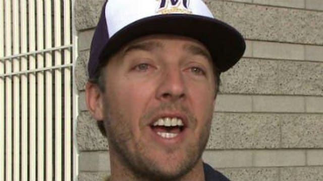 Brewers relief pitcher Brandon Kintzler is finally healthy