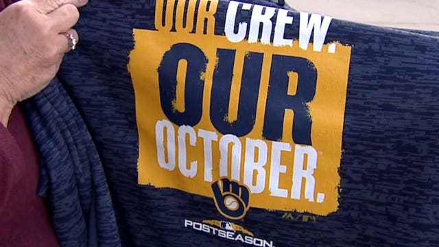 'Adrenaline is pumping:' Brewers' wild-card run has fans buying up tickets, swag