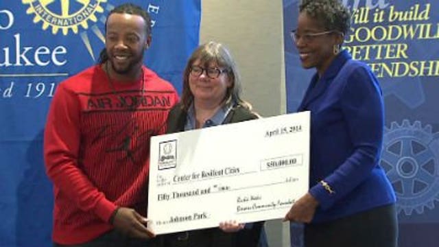 Brewers make major donation to restore T-ball field at Johnsons Park