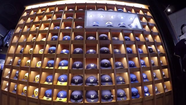 New season, new stuff: Milwaukee Brewers showcase team store merchandise