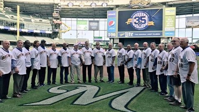 "A year I'll never forget:" 1982 Milwaukee Brewers reunited at Miller Park