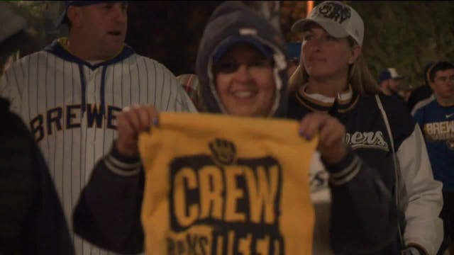 'We'll come back:' Brewers fans not letting Game 2 loss bring them down