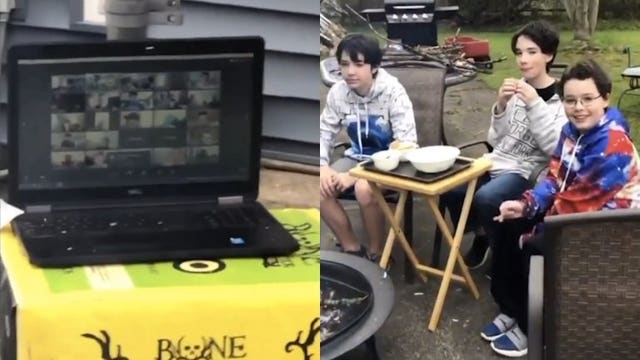 Boy Scouts gather on Zoom for virtual campfire, s’mores session amid COVID-19 quarantine