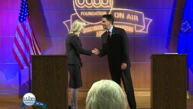 Walker vs. Burke: Back on the campaign trail