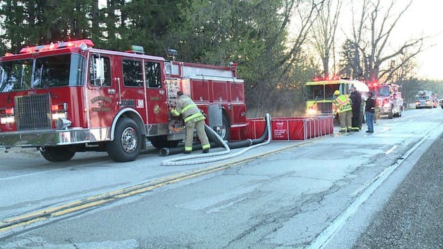 One greenhouse destroyed, three others damaged by fire in Burlington