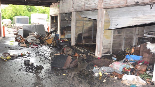 "Everything is gone:" Renters lose belongings in storage unit fire; that's not all that has them heated