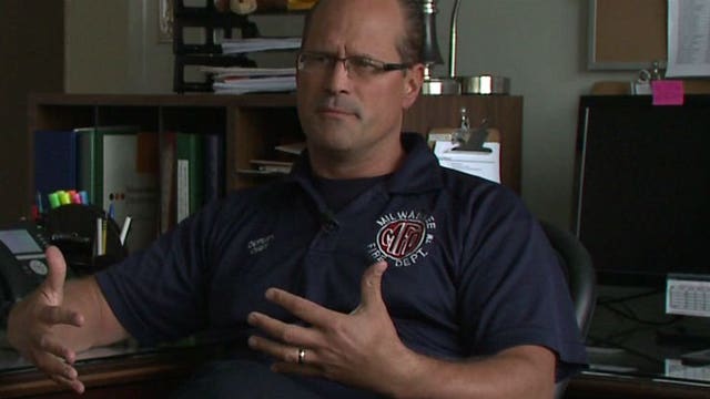 MFD officials have message after firefighter grabbed during vigil: "100% of the time, we're there to help"