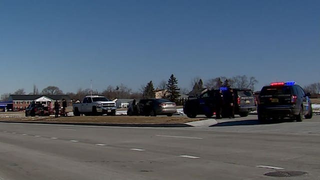 'Adrenaline rush:' Witness rams truck into fleeing vehicle, leading to capture of 5 car theft suspects