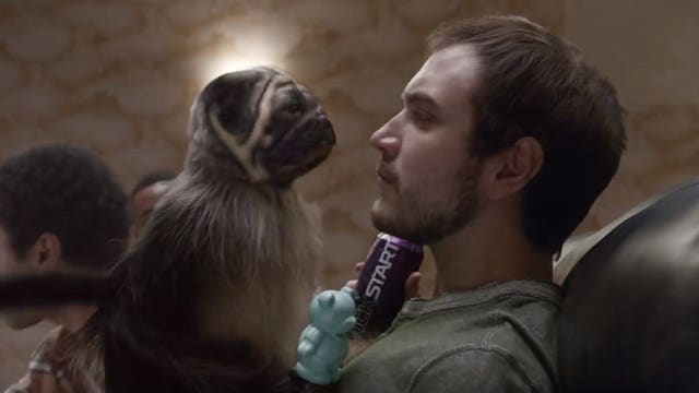 Mountain Dew’s puppy monkey baby commercial scares Super Bowl viewers