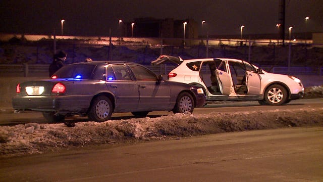 Developing: Heavy police presence near 35th & Capitol after pursuit ends there