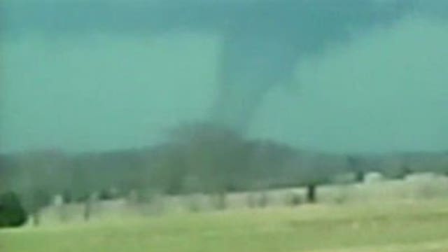 Caught on cam: Students escape tornado, school bus tossed