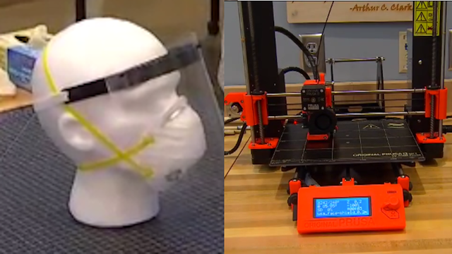 Minnesota teacher forms 'Shield Squad' of 3D printer owners to make face shields for health care workers