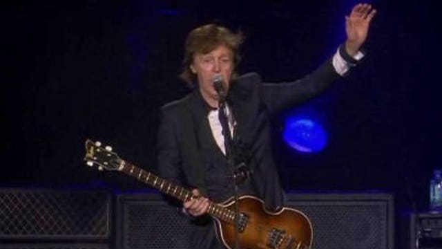 Paul McCartney performs to sold out crowd at Miller Park