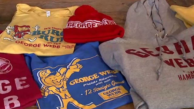 George Webb to give away FREE burgers after Brewers win '12 straight games'