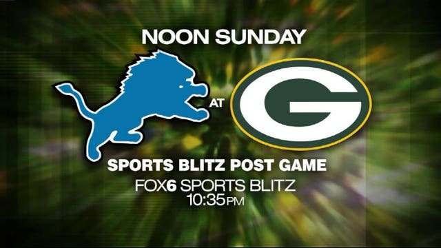 Coming home: Packers to face division rival Detroit Lions at Lambeau Field