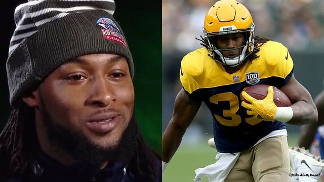 RB Aaron Jones after QB Aaron Rodgers criticized O-line: 'The expectations are always high'