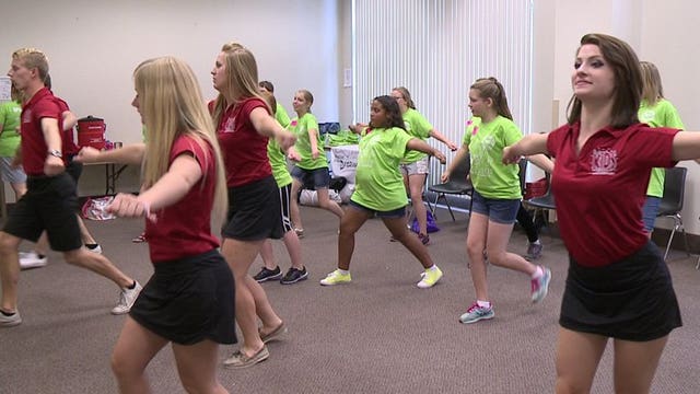 "They're learning a ton:" Kids take part in Performing Arts Day Camp at State Fair