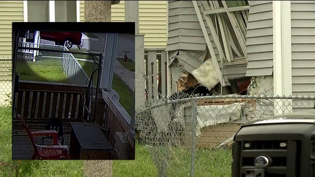 'Just glad we didn't get hurt:' Stolen vehicle crashes into home on Milwaukee's north side