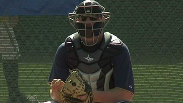 Catching up with Brewers catchers at spring training