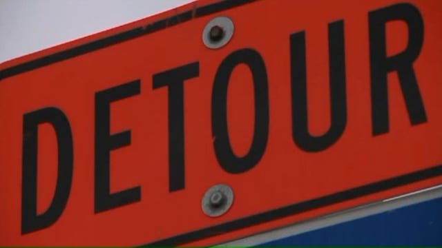 Traffic Alert: Ramp from I-94 EB to US 45 NB to close beginning Sunday night; "It'll be really backed up"
