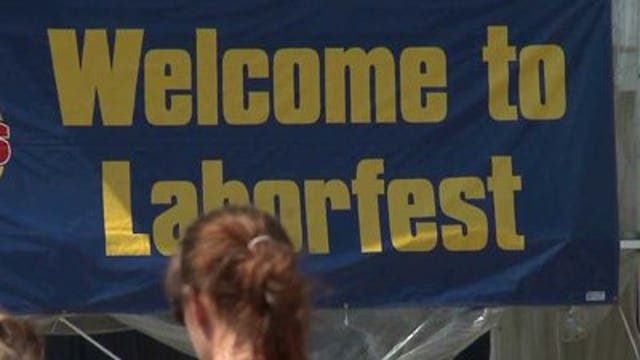 Different feel for this year's Laborfest, after recall protests last year