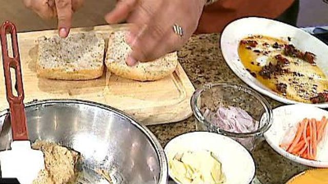 3-23-12: Sicilian Chicken Panini