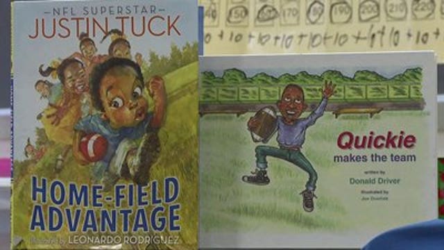 Battle of the children's books: Donald Driver vs. Justin Tuck