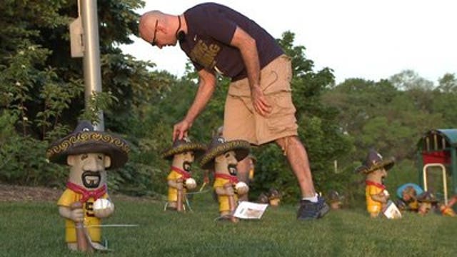 Where's Chorizo? He was at Miller Park!