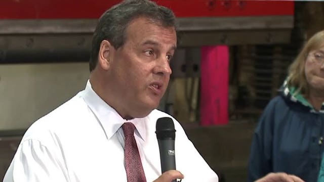"This is a good man you have:" Gov. Chris Christie campaigns for Governor Walker in Hudson