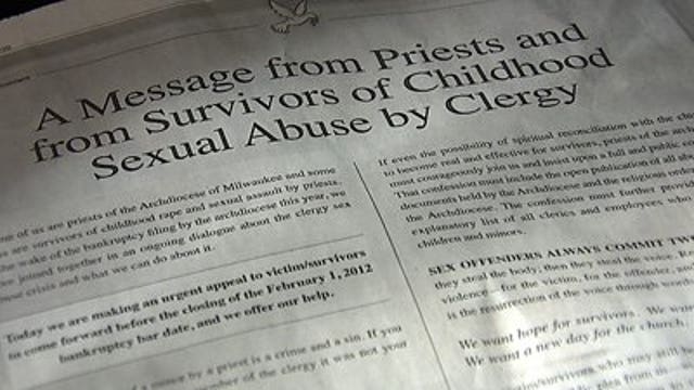 Priests, clergy abuse victims working together