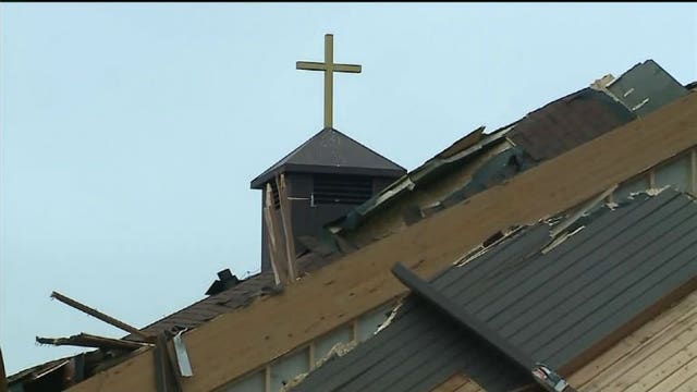 One year ago, they were worshipping in the midst of devastation; New London church remembers tornado