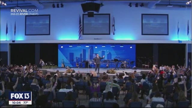 Pastor of Tampa megachurch arrested for violating rules amid virus outbreak