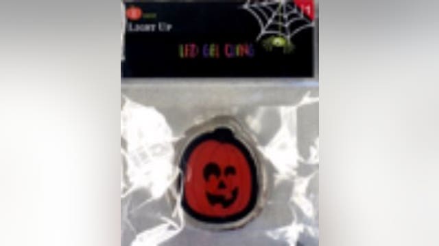 Massive recall: Halloween window clings sold at Target pose choking hazard