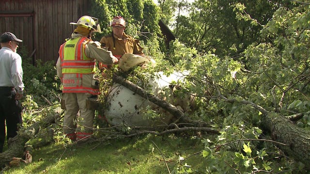 Wisconsin Emergency Operations Center: State of Emergency in Columbus after storms Monday