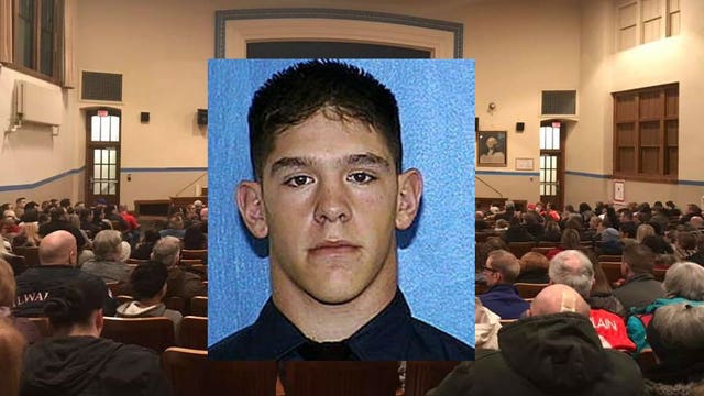 'Thank you:' Vigil held remembering fallen Officer Matthew Rittner