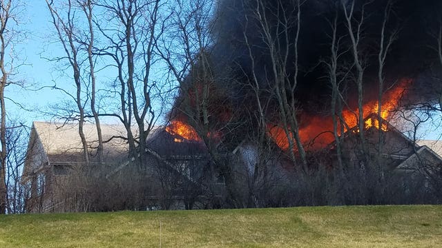 'Taxes the resources:' Firefighters battle 3 major fires in 2 hours in Kenosha; no one hurt