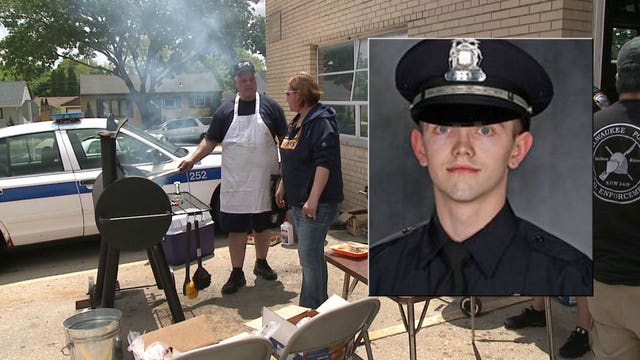 Lasting legacy: Cookout raises money for plaque to honor fallen MPD Officer Irvine