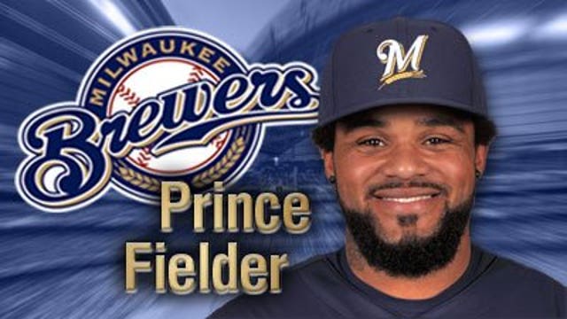 Prince Fielder introduced by Detroit Tigers Thursday