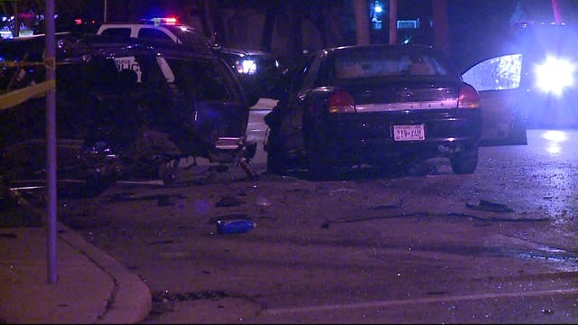 Police: 46-year-old Woman seriously injured in crash near 35th & Custer