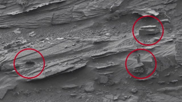 Mysterious, woman-like figure captured on Mars by NASA's Curiosity rover