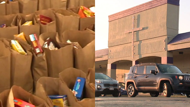 Greater New Birth Church, Feeding America partner for drive-up food distribution in midst of pandemic