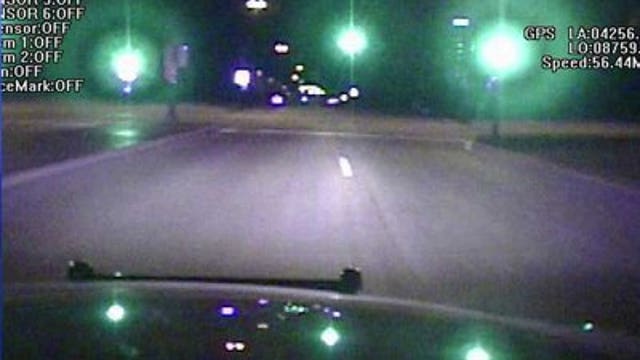 Police release squad video after high speed chase